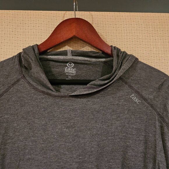 TASC Carrollton Lightweight Hoodie – Iron Heather | Premium Casual Essential - Picture 2 of 6